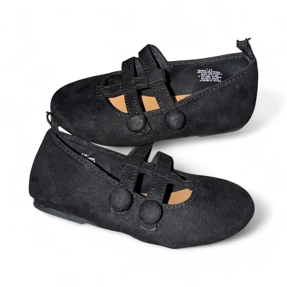 Old Navy Kids Black Slip-on Flats